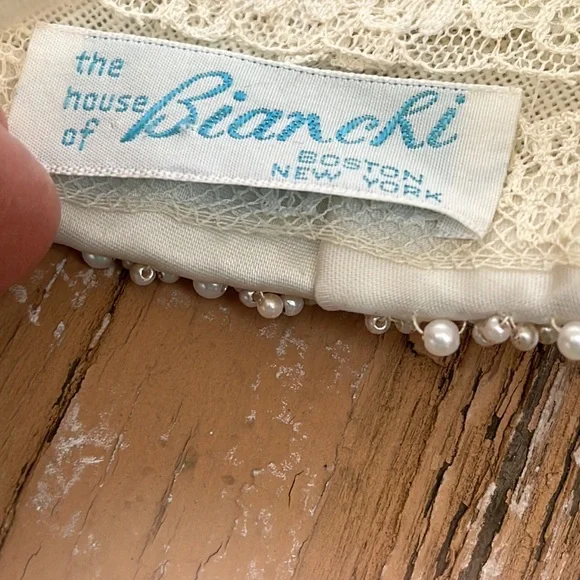 Vintage 50’s-60’s Bianchi double tulle veil - Picture 8 of 10